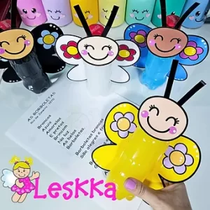 AS BORBOLETAS - poema na garrafinha