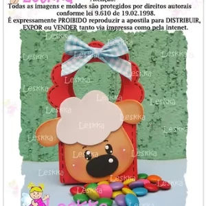 Moldes = Bolsinha Ovelhinha