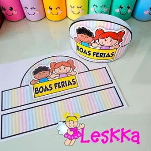 COROA BOAS FÉRIAS - COLORIDA