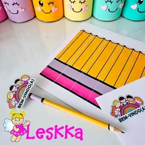 VOLTA ÀS AULAS - lápis com ponteira