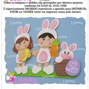 Painel Páscoa das crianças