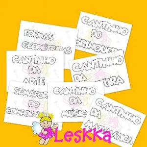 Palavras para CANTINHOS DA SALA DE AULA