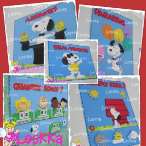 SNOOPY - combo de moldes
