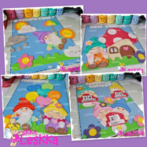 GNOMOS - combo de moldes