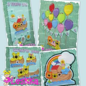 ARCA DE NOÉ - combo de moldes