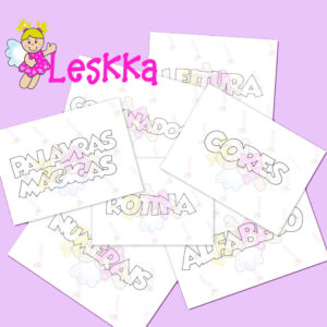 Moldes - Palavras EXTRAS para cartazes