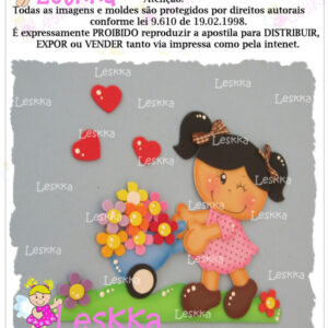 Moldes - Colhendo Florzinhas