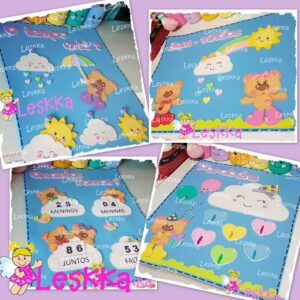 CHUVA DE AMOR - combo de moldes