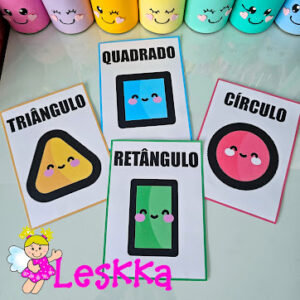 FORMAS GEOMÉTRICAS - Um presente pra você!