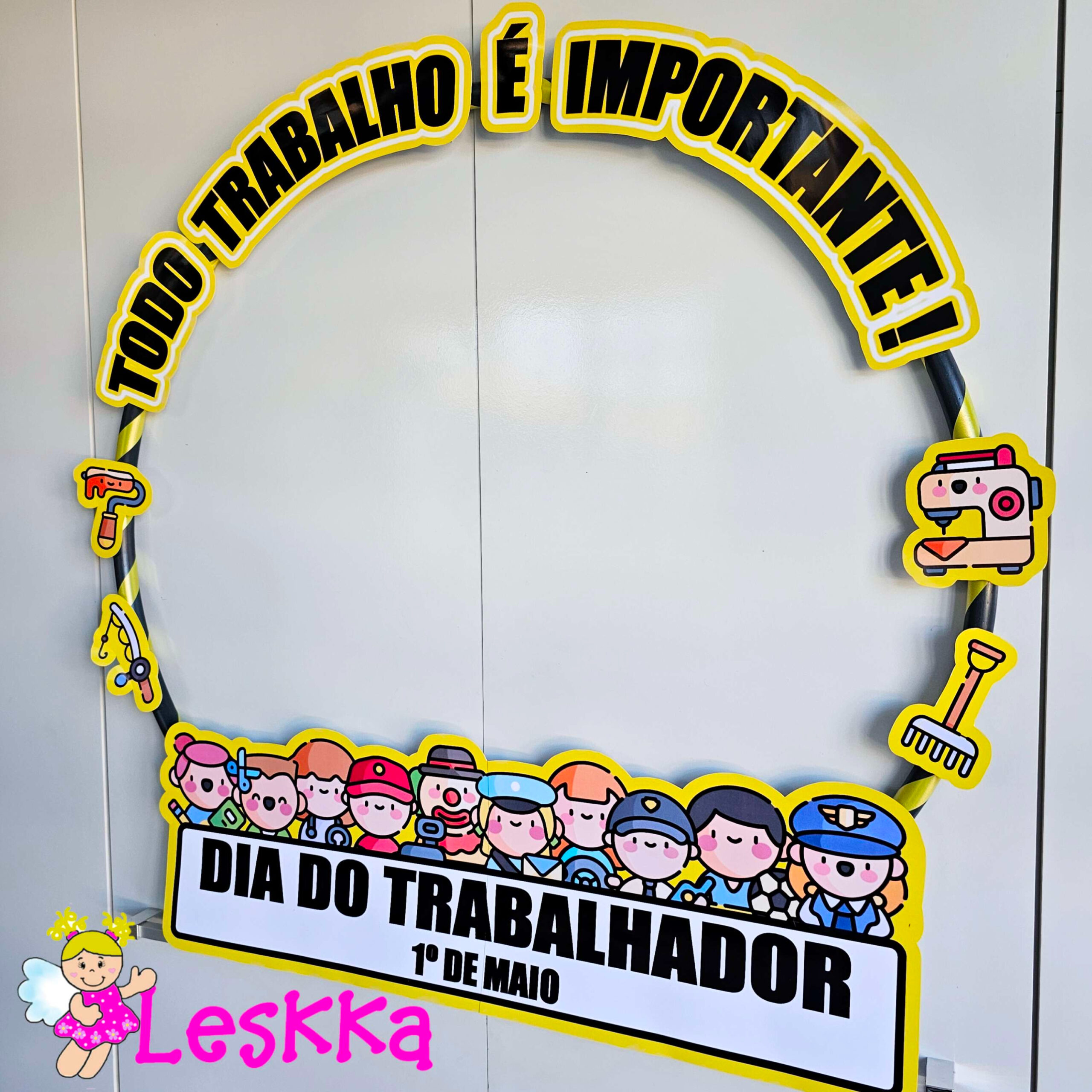 DIA DO TRABALHADOR - bambolê de fotos!