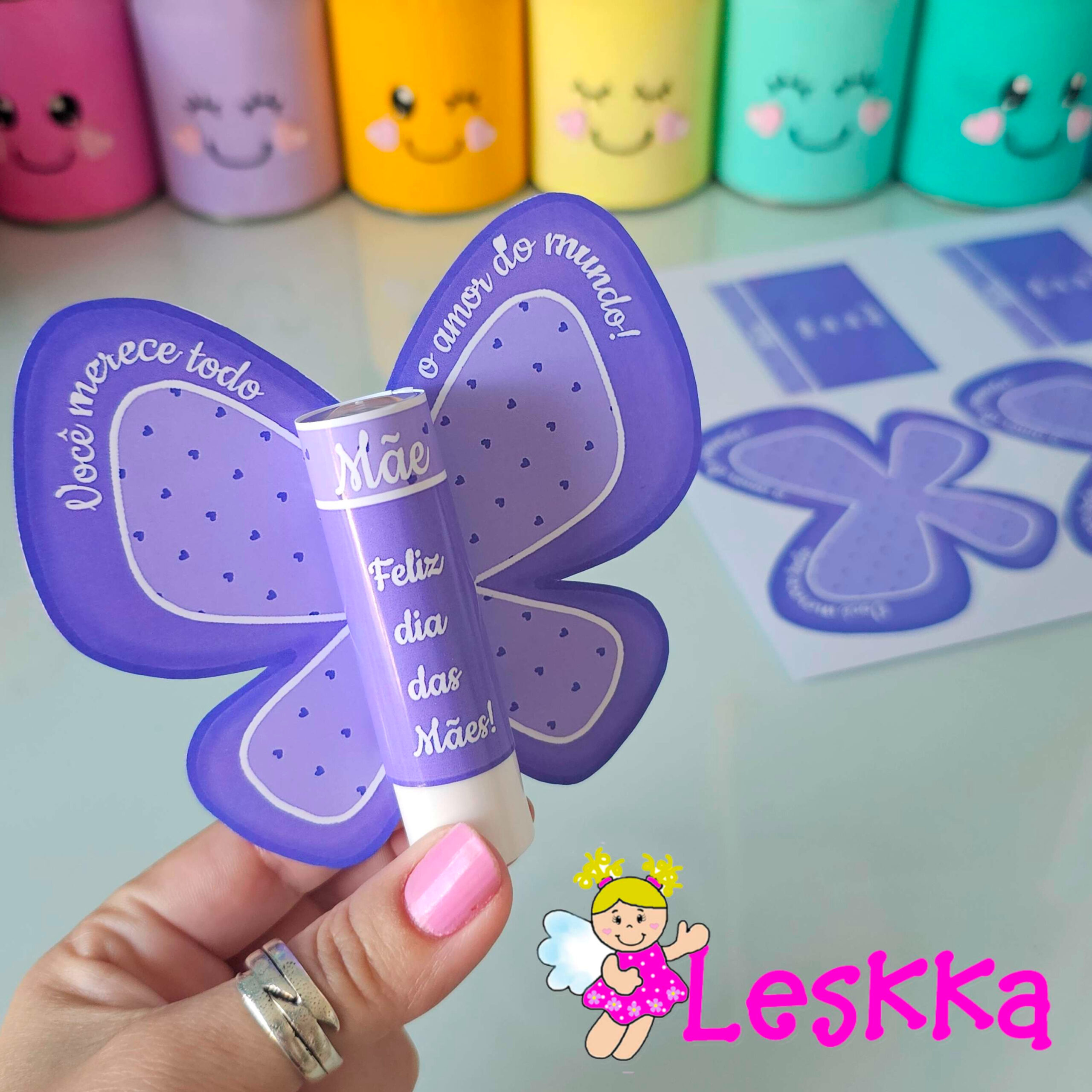 Borboleta Dia das Maes