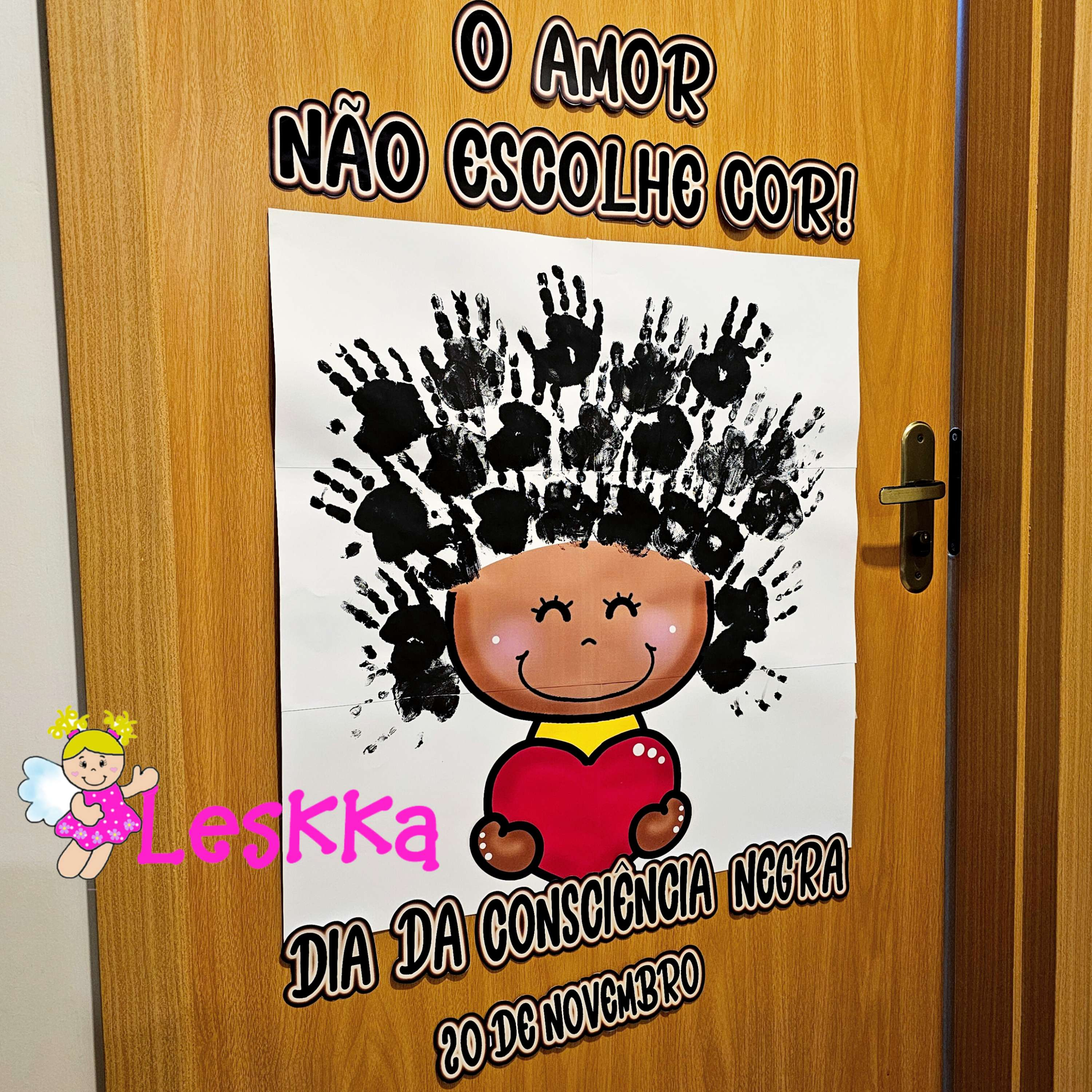 Dia da Conciência Negra  - mural ou painel de porta!