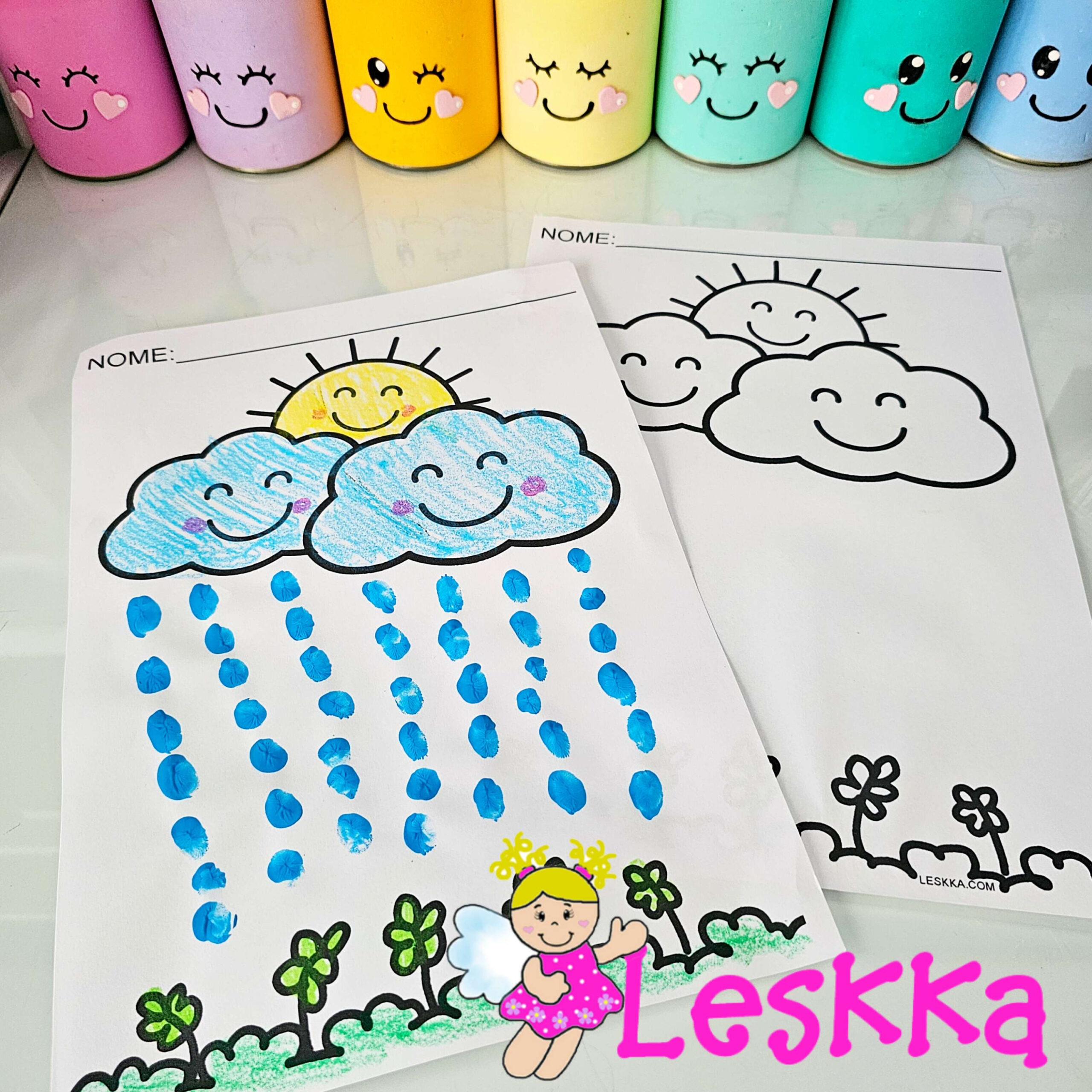 ÁGUA - Chove chuva - atividade