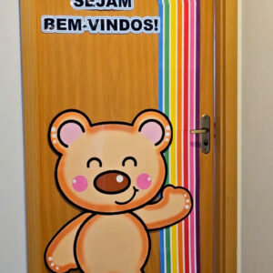 Bem-vindos para porta