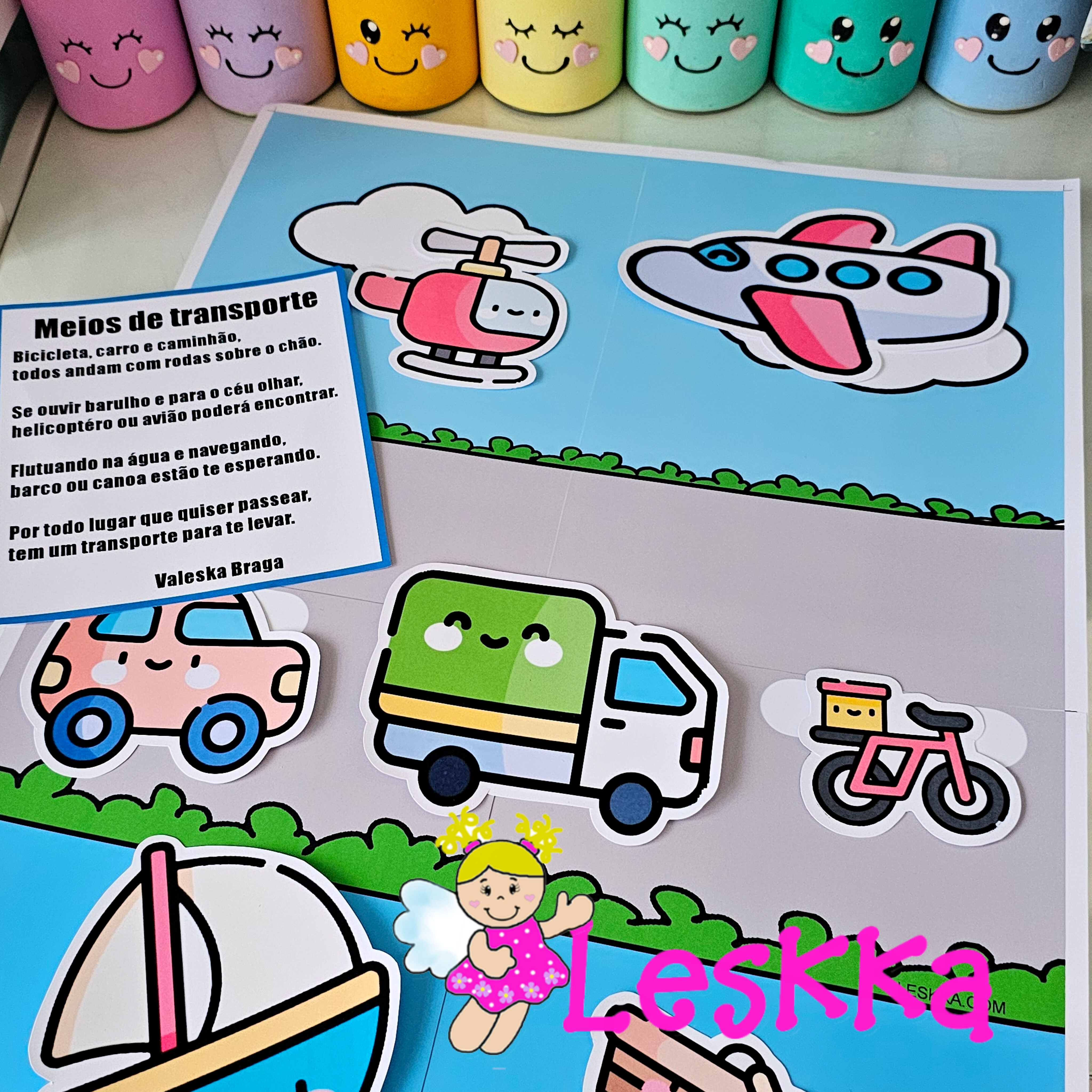 Meios de transporte - poema