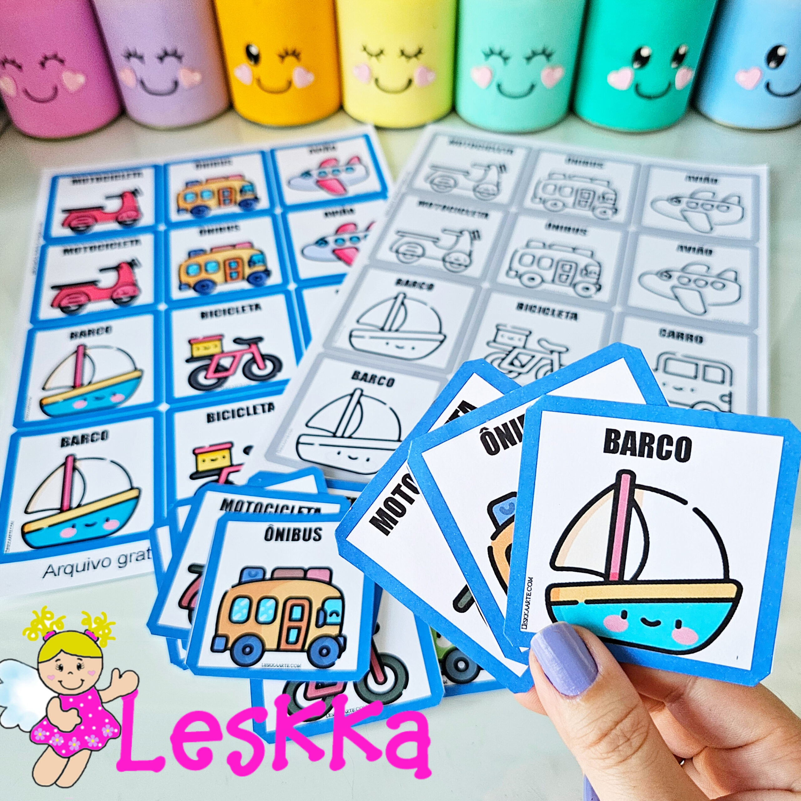 Meios de transporte - jogo