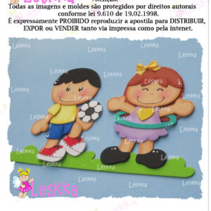 Moldes - brincadeira de criança