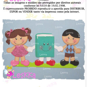 Moldes - Dia do livro