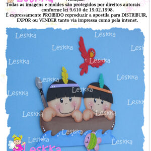 Moldes - Indiozinhos