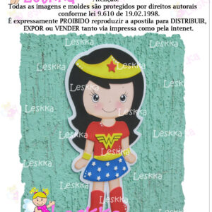 Moldes -Mulher Maravilha