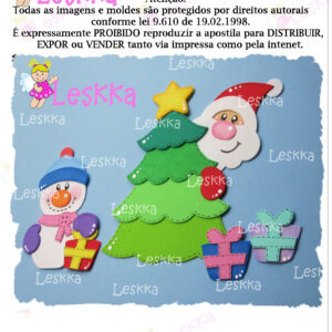 Moldes - Presentes de Natal