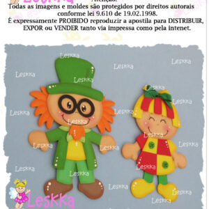 Moldes - Visconde e Emília