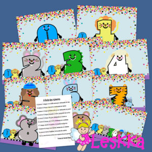 A festa dos números - poema ilustrado - Carnaval