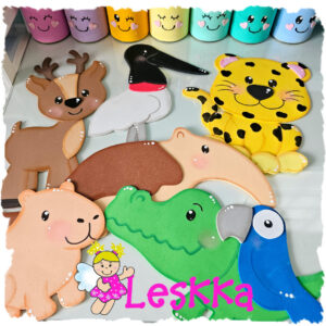 Moldes -Bichinhos do Cerrado