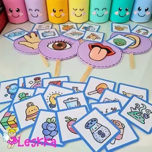 5 sentidos - 20 figuras extras