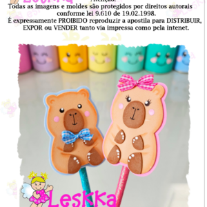 Moldes - Ponteira Capivara