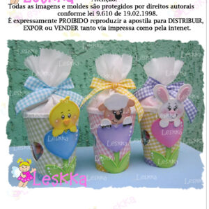 Moldes -  Copinhos de Páscoa!